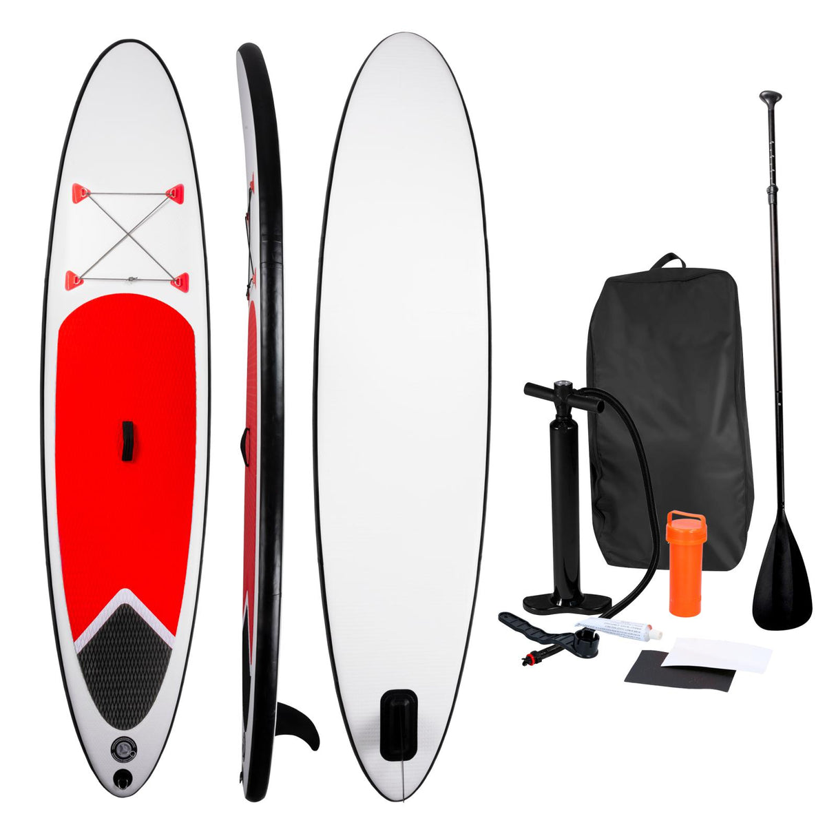 SUP Board Opblaasbaar Rood/Wit