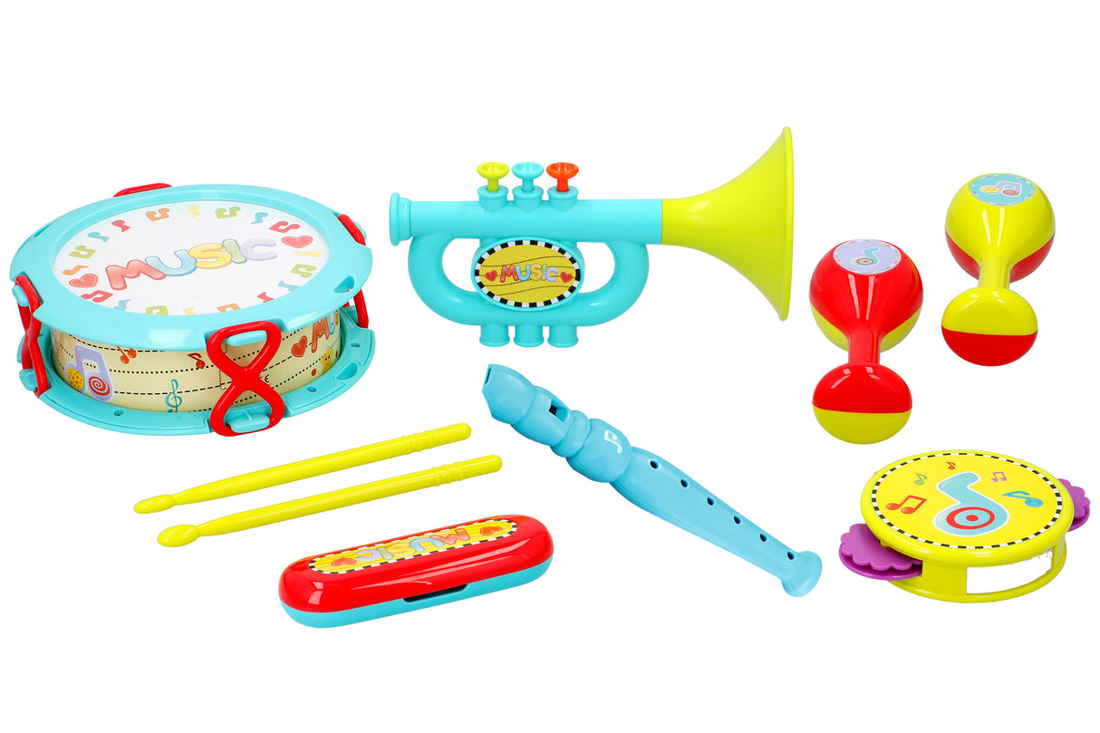 Music instruments set 9pcs ABS