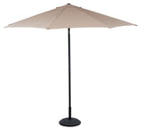 Stokparasol Ø 300 cm taupe