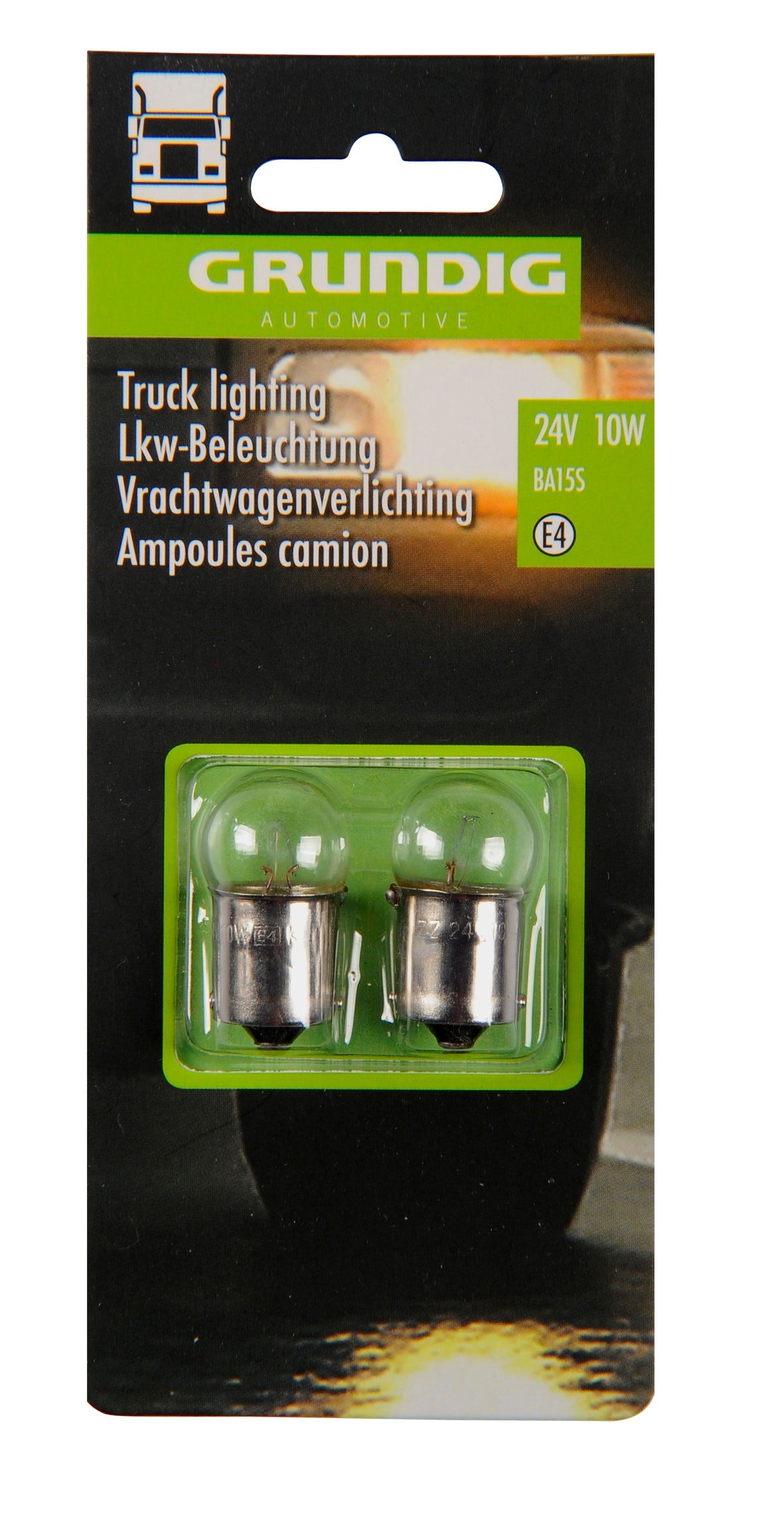 Trucklight ba15s 10w 24v GL