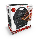 Fan heater 2000W Black