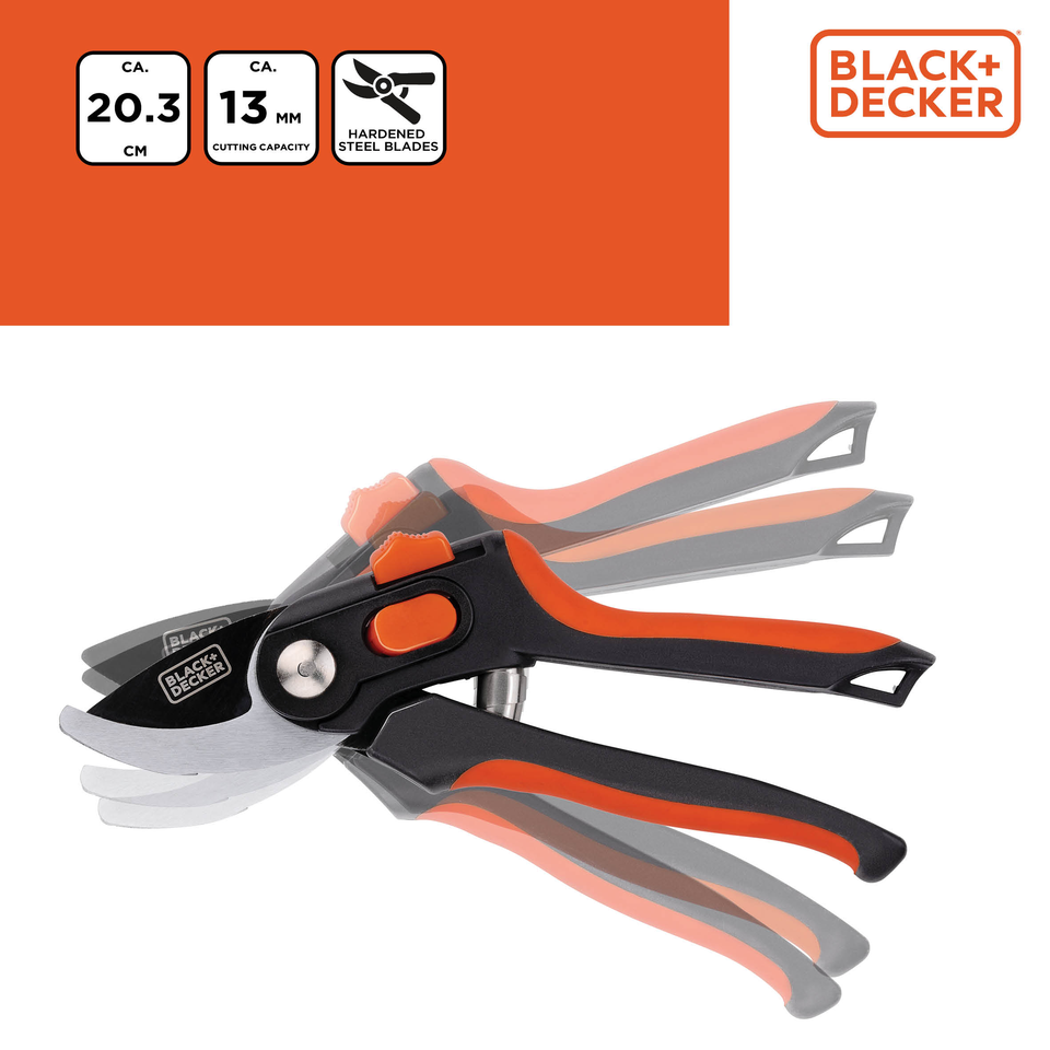 BLACK+DECKER Snoeischaar 20,3 cm - maximondo