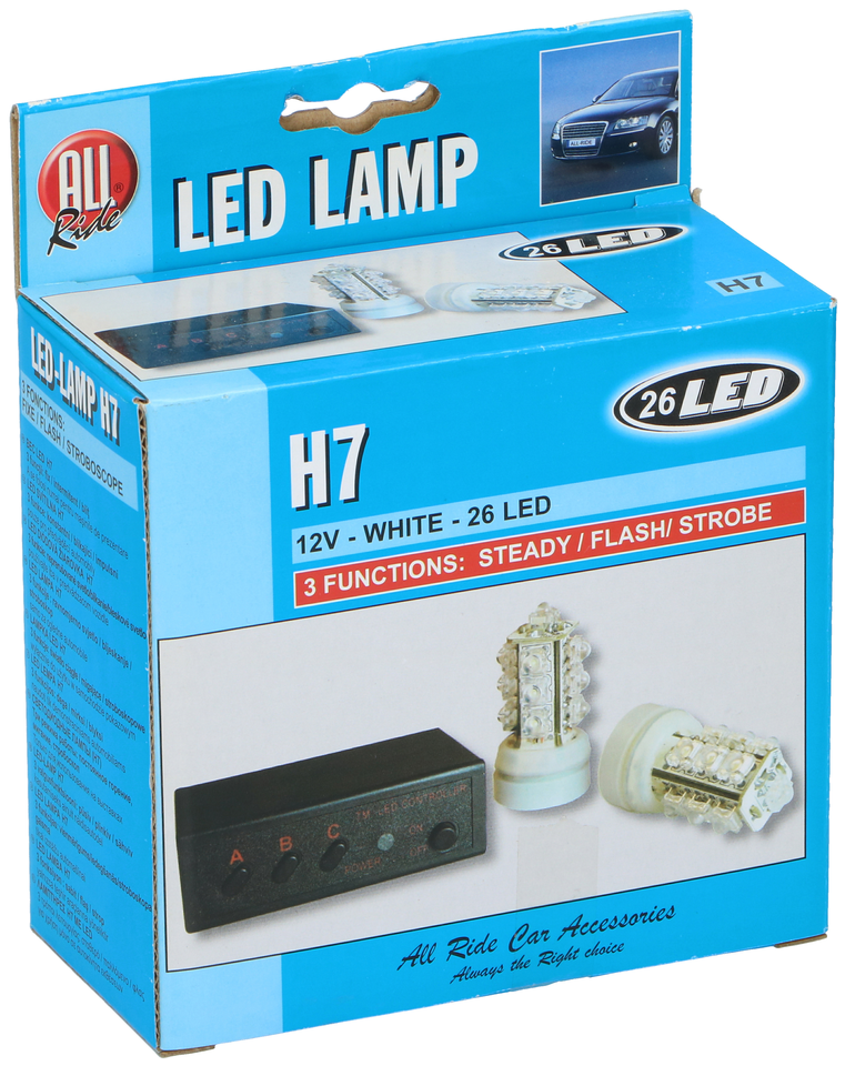 LED H7 Autolampen 26 LED H7 12v Wit