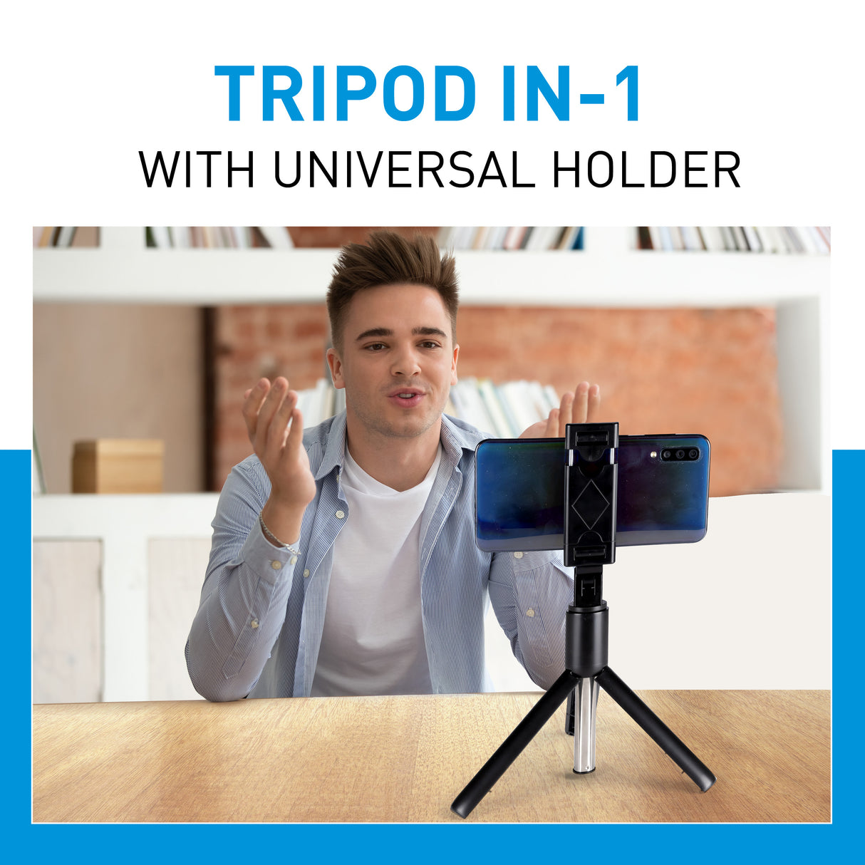 Selfie Stick en Tripod voor Smartphone Bluetooth