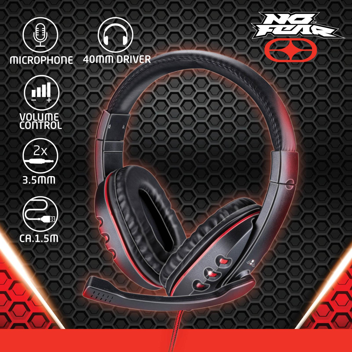 Gaming Headset 1.5 M Kabel