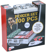 Pokerset in Aluminium Koffer