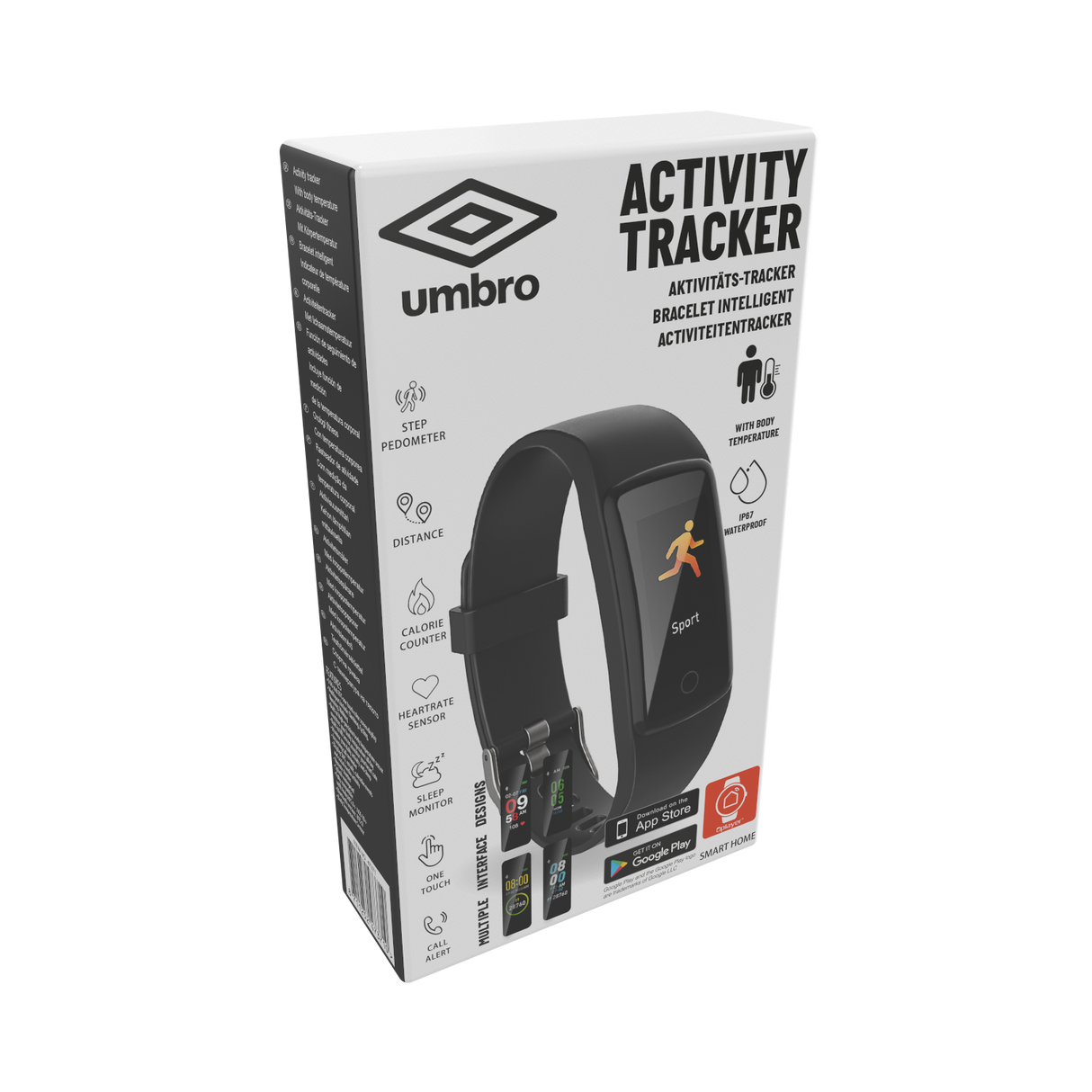 Activity Tracker w/ Body Tempe