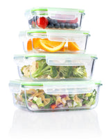 Food container 8pc 4diff size