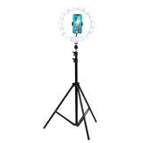 Selfie Ringlamp met Statief 195 cm