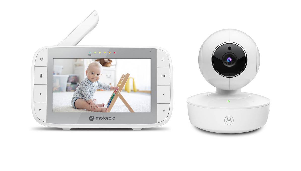 Babyfoon met Camera VM55 5" WHT