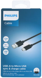 USB A micro USB kabel