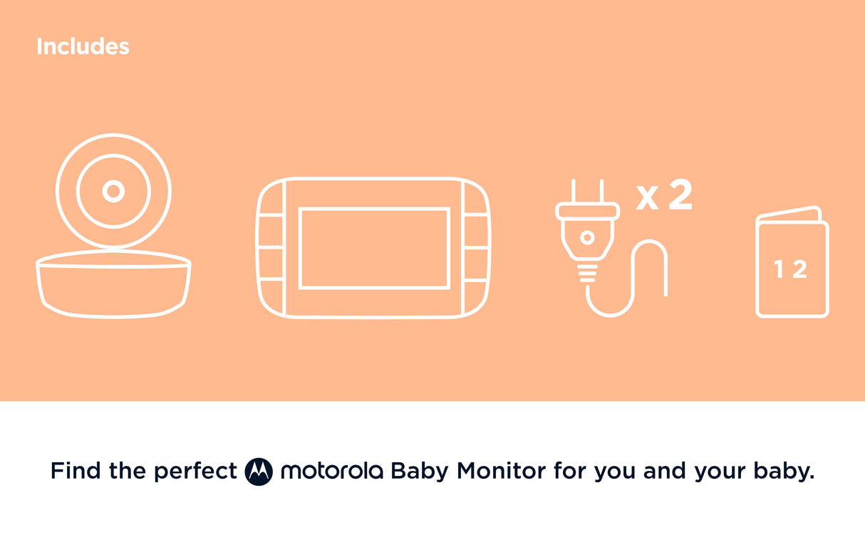 Baby monitor VM50G 5" Gold UK