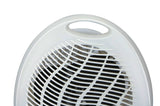 Ventilatorkachel Draagbaar 2000 Watt Wit