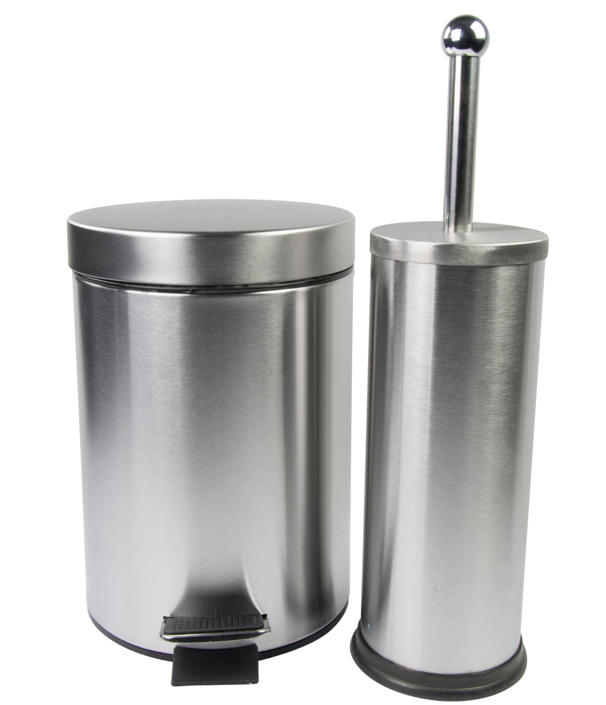 Pedal bin 3L + toilet brush SS