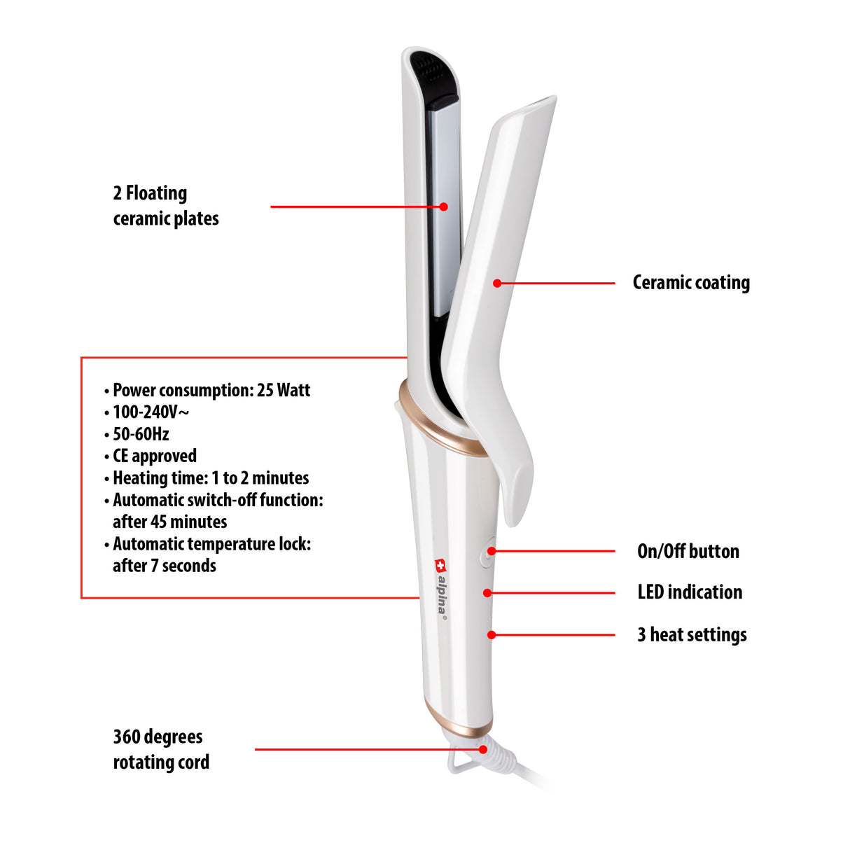 Stijltang Straightener