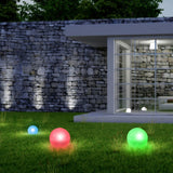 Light solar 5 balls clr change