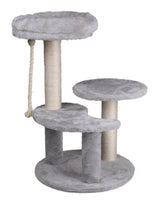 Cat scratching post grey