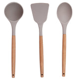 Keukengerei set met Houder 12 St. Beige