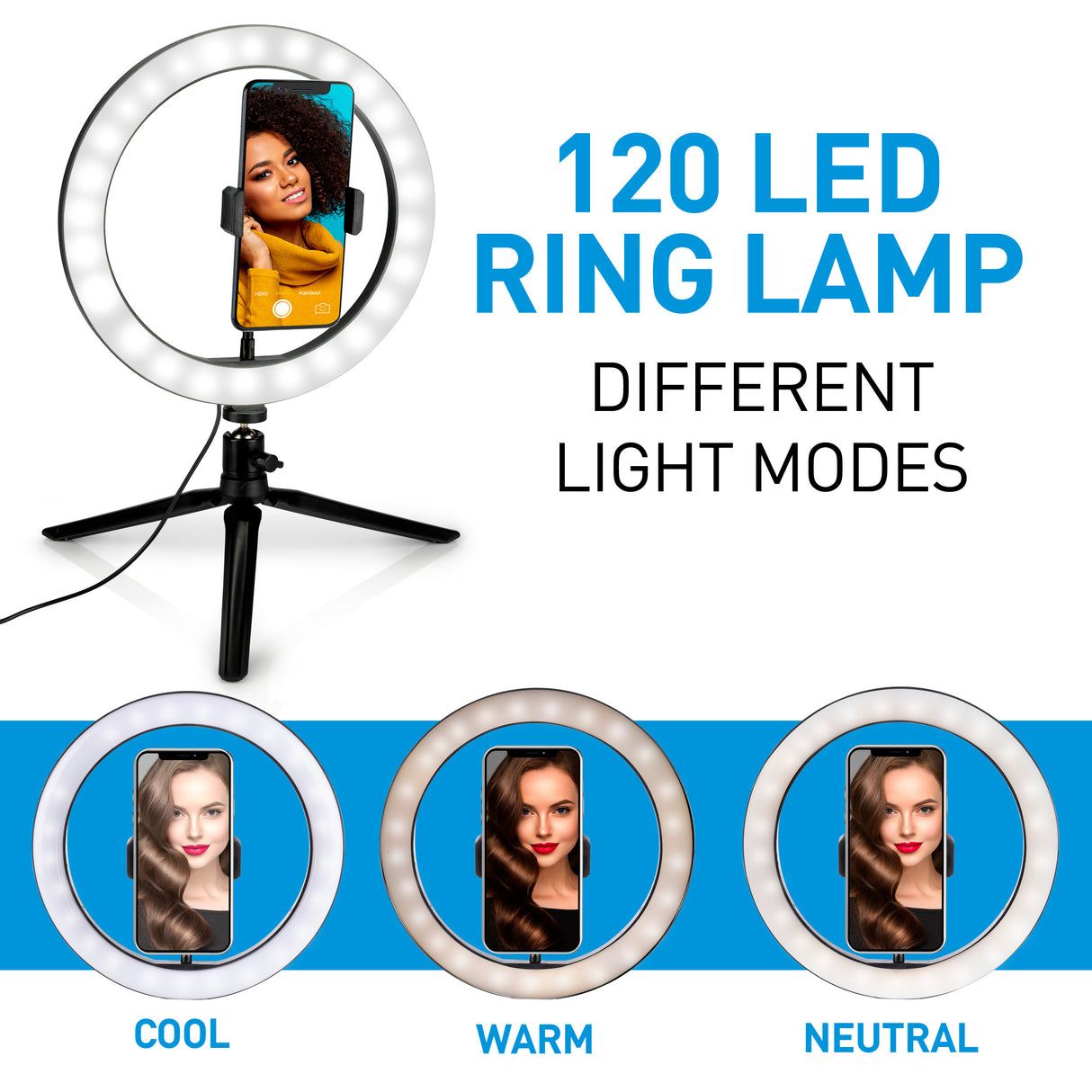 Selfie light ring D25cm 120LEDS