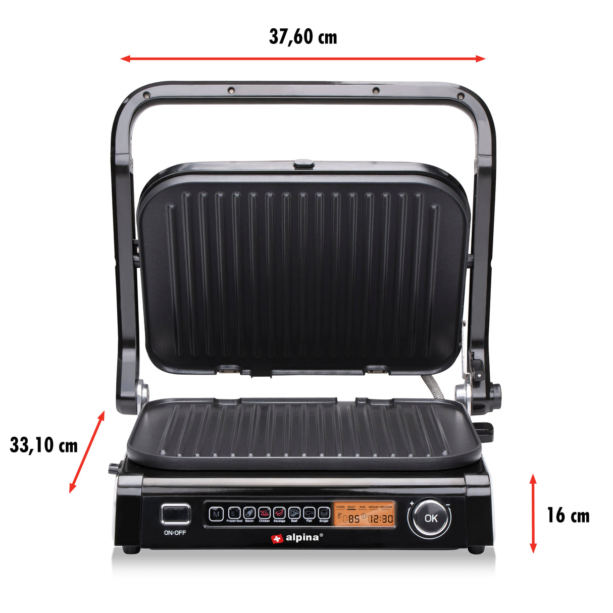 alpina Grill Apparaat, 8 standen