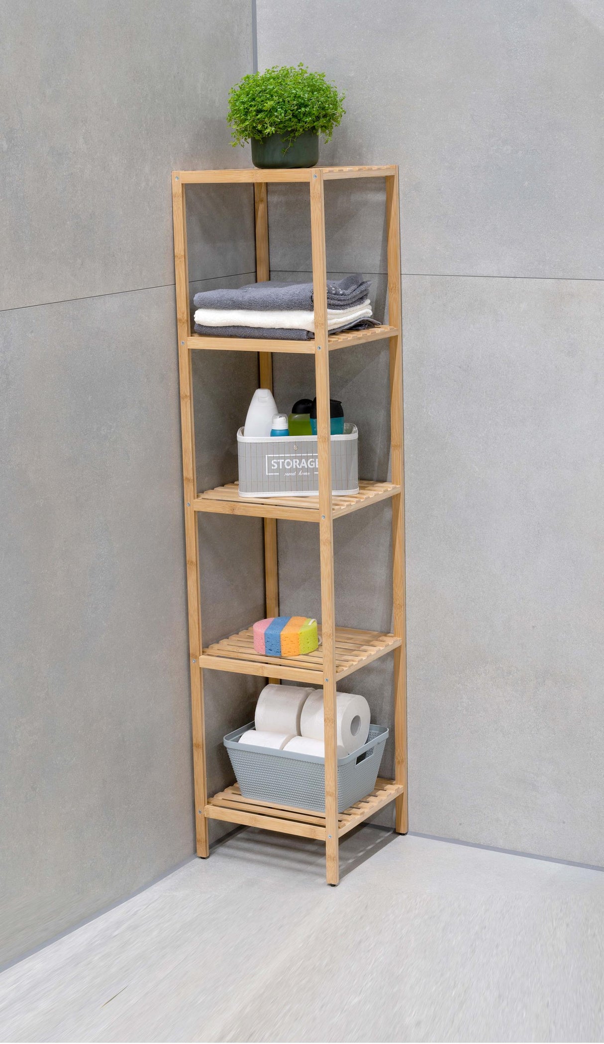 Bathroom rack 5 levels