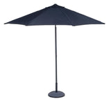 Stokparasol Ø 300 cm zwart