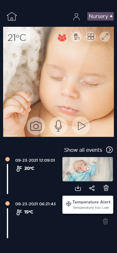 Baby monitor VM44 Connect UK