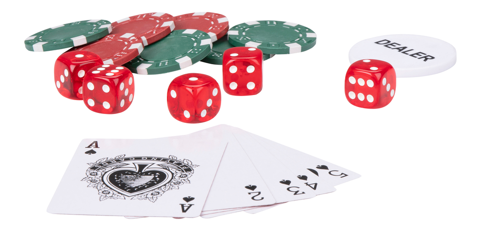 Pokerset in Aluminium Koffer