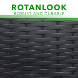 Tuinkussenbox 310L Zwart