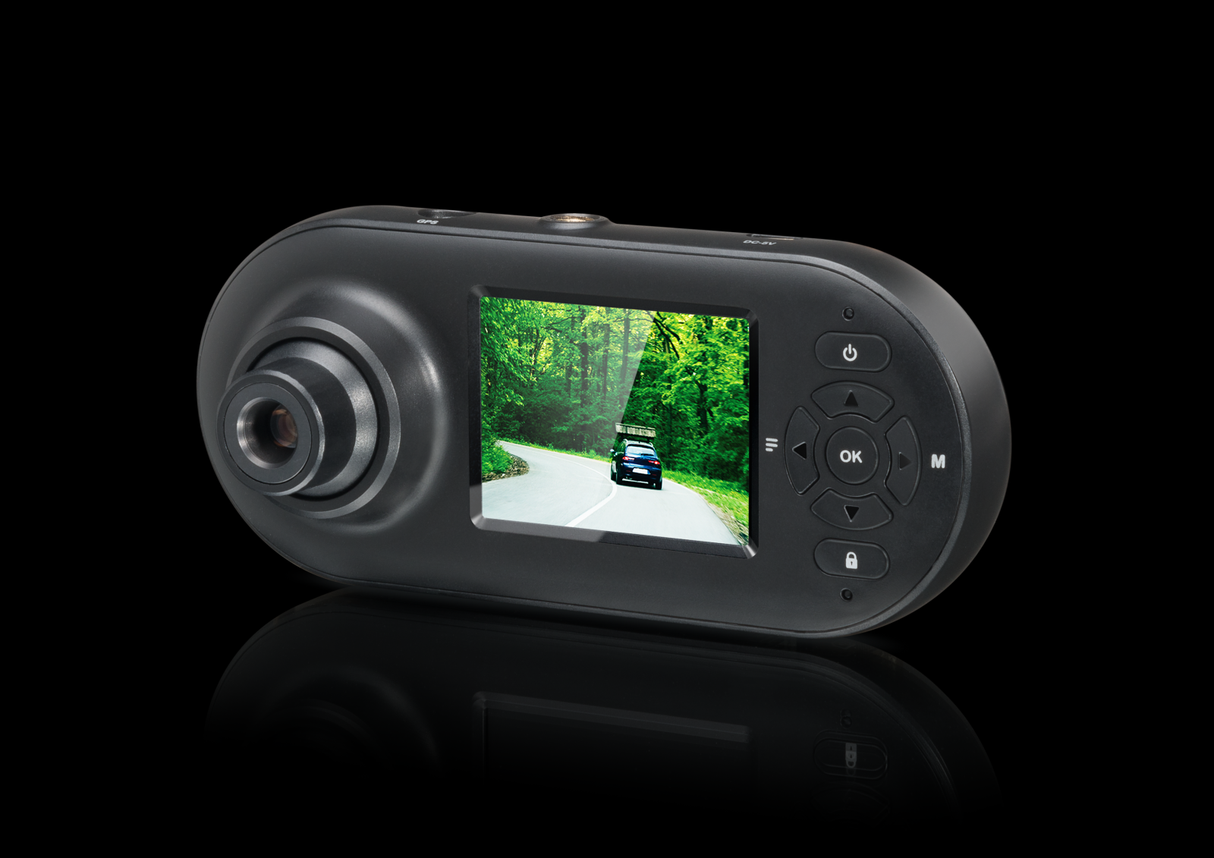 Dashcam MDC500GW - tweezijdige camera - G-sensor - GPS