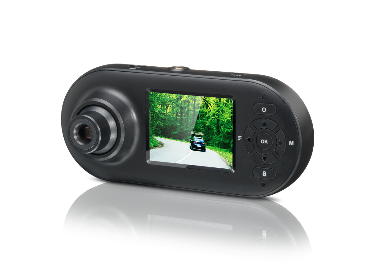 Dashcam MDC500GW - tweezijdige camera - G-sensor - GPS