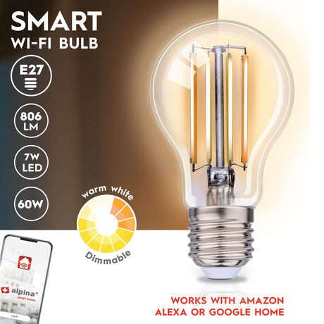 Smart bulb WW E27 7W