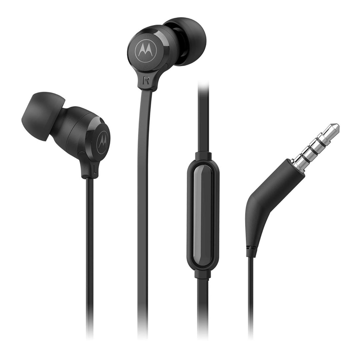 In-ear koptelefoon 3-S met Kabel en Microfoon Zwart