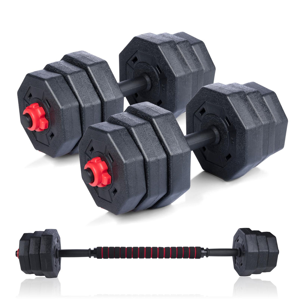 Gewichten Set met Dumbells