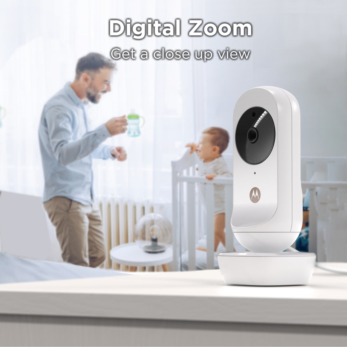 Baby monitor VM35-2 5" WHT