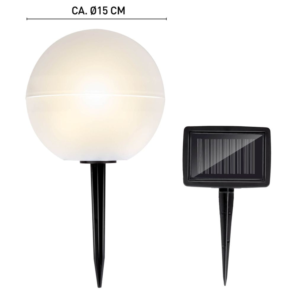 Light solar 5 balls clr change