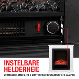 Classic Fire Sfeerhaard Lugano - Vrijstaand - 1800 W - maximondo