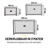 Voetbaldoel Metaal 240 x 160 x 85 CM