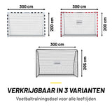 Voetbaldoel 300 x 205 x 120 CM