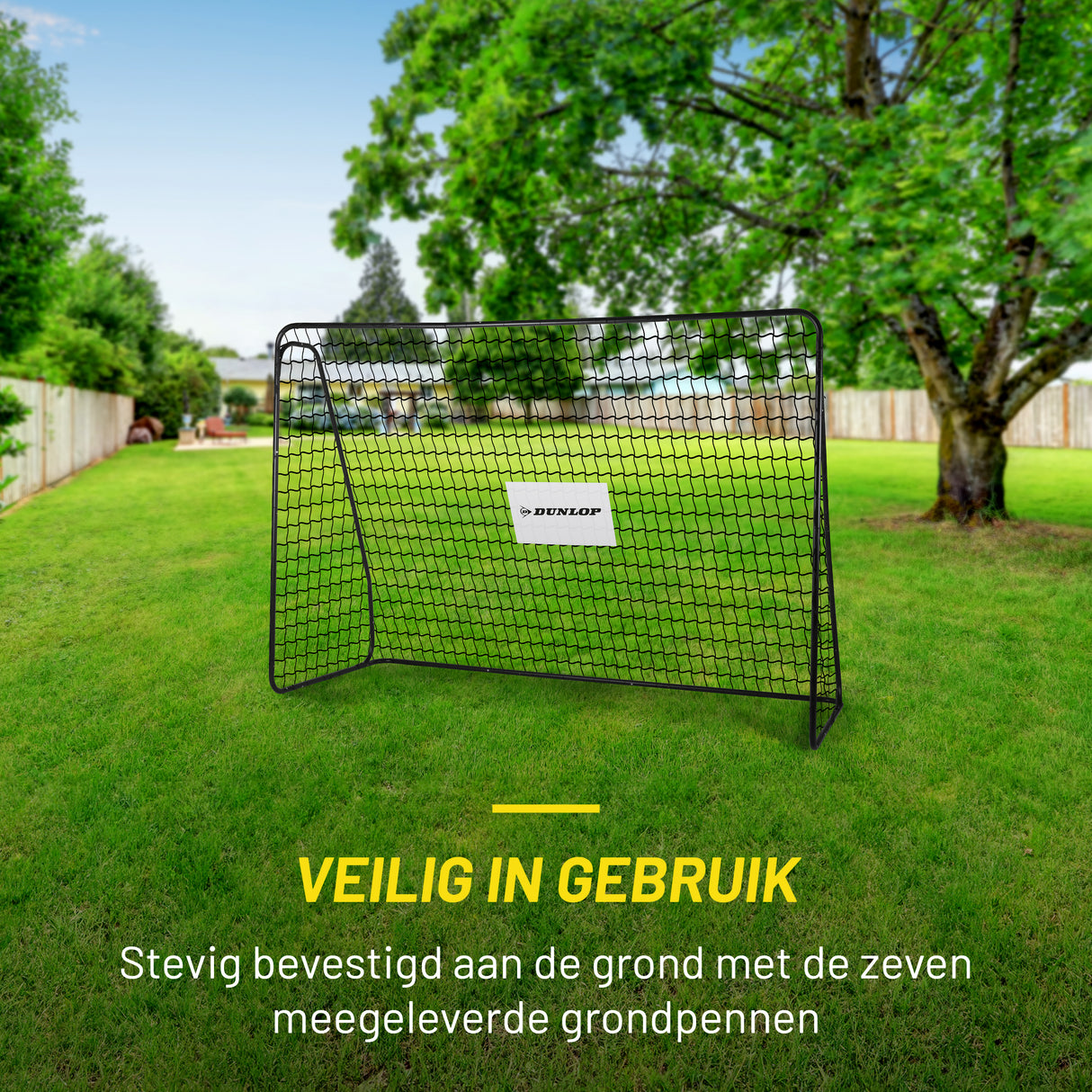 Voetbaldoel 300 x 205 x 120 CM