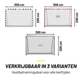 Voetbaldoel 300 x 90 x 200 CM