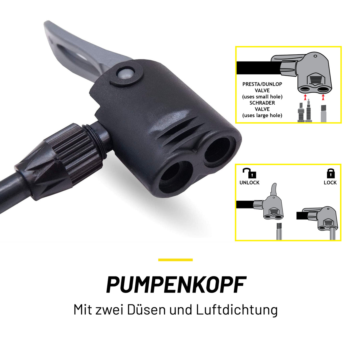 Dunlop Fietspomp 12Bar - maximondo