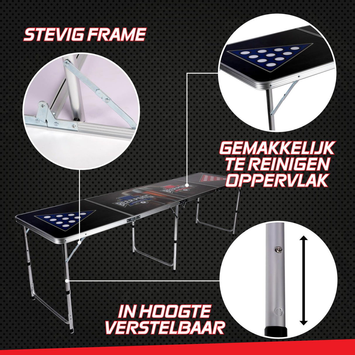 Beerpong Tafel Opvouwbaar