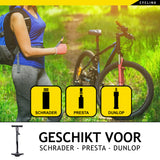 Fietspomp met Drukmeter