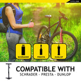 Fietspomp met Drukmeter