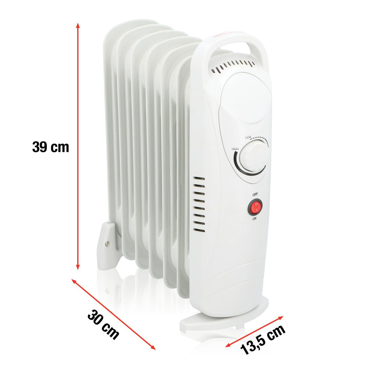 Oil heater 850W 7 fins