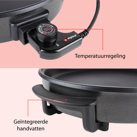 alpina Elektrische Hapjespan 1500W - maximondo