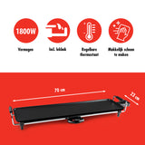 alpina Teppanyaki Grillplaat 1800W