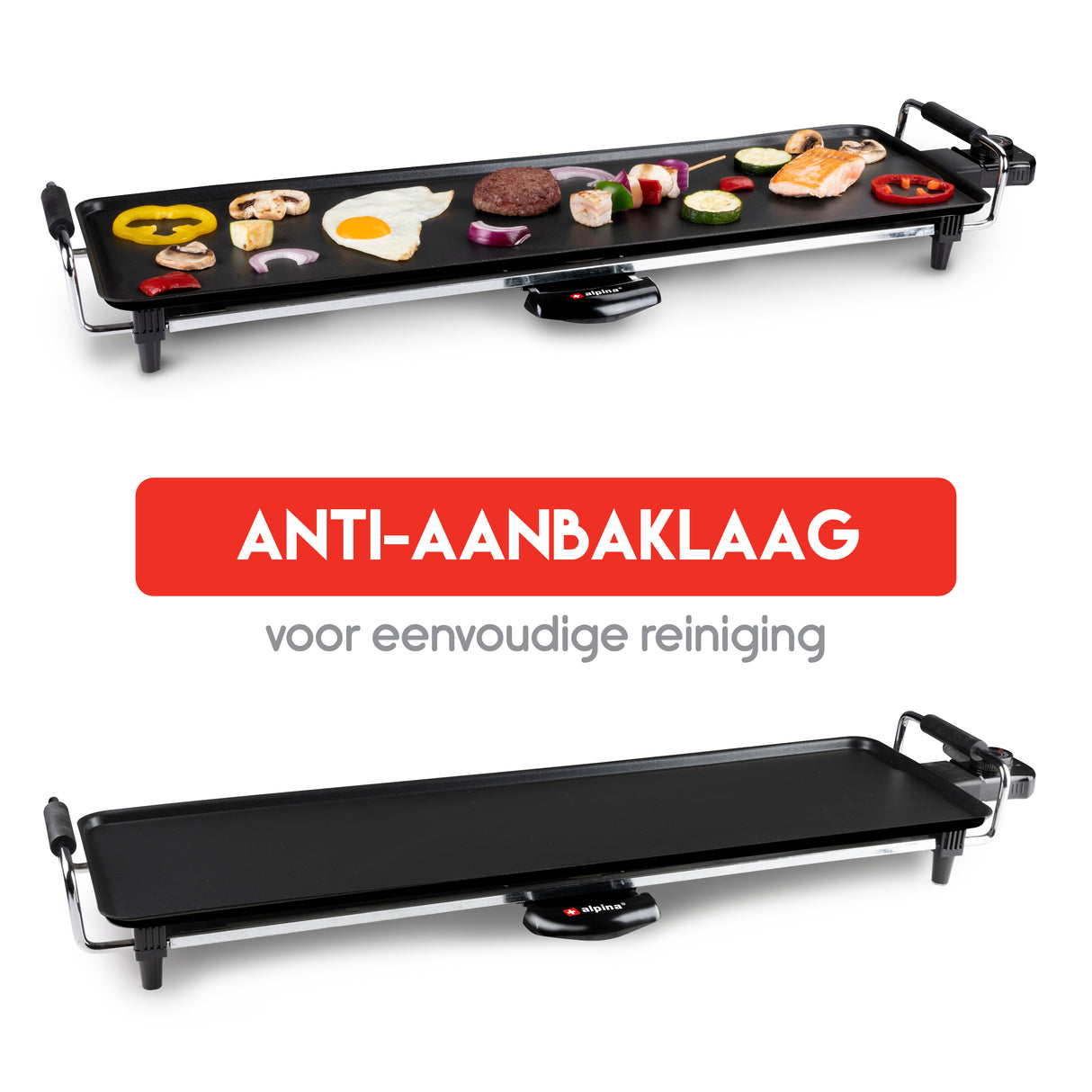 alpina Teppanyaki Grillplaat 1800W