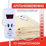 Elektrische Deken - Warmte Deken met 10 Standen - 180 x 130 Cm